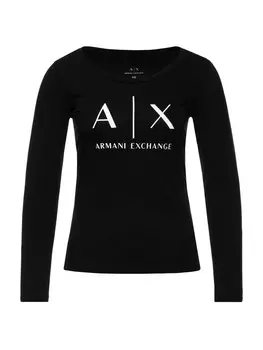 Классическая футболка ARMANI EXCHANGE Shirt, черный