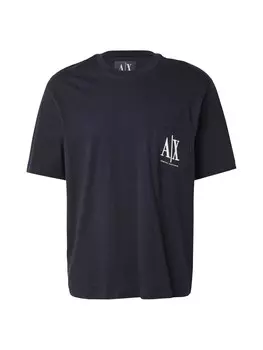 Классическая футболка ARMANI EXCHANGE Shirt, темно-синий