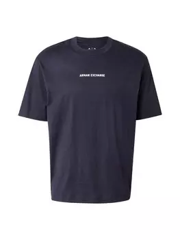Классическая футболка ARMANI EXCHANGE Shirt, темно-синий
