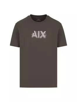 Классическая футболка ARMANI EXCHANGE Shirt, зеленый