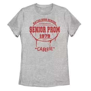Классическая футболка Bates Senior для выпускного вечера с логотипом Carrie для юниоров Licensed Character