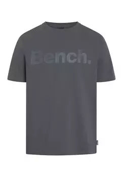 Классическая футболка BENCH Shirt, цвет grey/dark grey