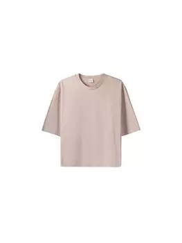 Классическая футболка Bershka Shirt, розовый