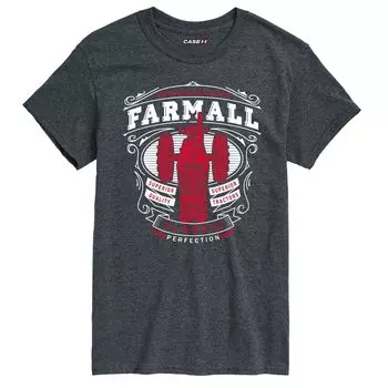 Классическая футболка Big & Tall Case IH Farmall Licensed Character, серый
