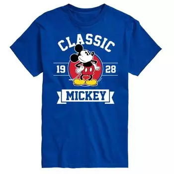 Классическая футболка Big & Tall Disney Mickey 28 License, синий