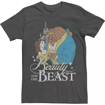 Классическая футболка Big & Tall Disney Princesses Licensed Character, цвет Charcoal Heather