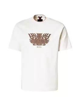Классическая футболка BOSS Shirt C-Taut 10, белый
