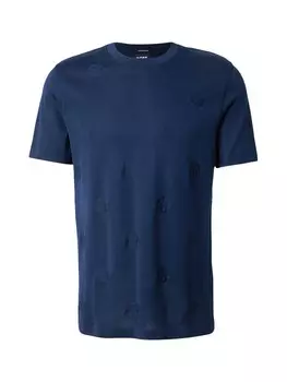 Классическая футболка BOSS Shirt C-Thompson 109, темно-синий
