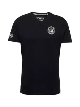 Классическая футболка CAMP DAVID Shirt Cruise North, черный