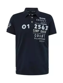 Классическая футболка CAMP DAVID Shirt, темно-синий
