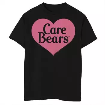 Классическая футболка Care Bears с логотипом Care Bears для мальчиков 8–20 лет Licensed Character