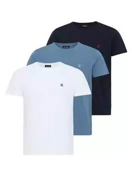 Классическая футболка Cool Hill Shirt, цвет blue/navy/white