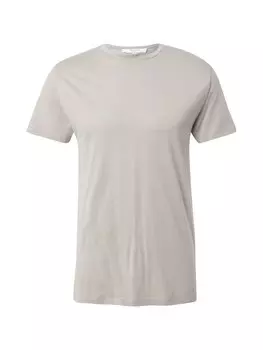 Классическая футболка DAN FOX APPAREL Regular fit Shirt Piet, серо-коричневый