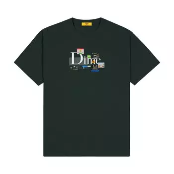 Классическая футболка Dime Adblock Зеленое озеро