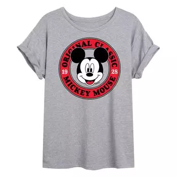 Классическая футболка Disney's Mickey Mouse для детей с струящимся рисунком Микки Мауса Disney