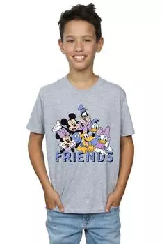 Классическая футболка «Друзья» Disney, серый