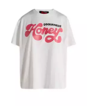 Классическая футболка Dsquared2, белый