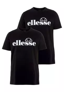 Классическая футболка ELLESSE Shirt Fuenti, черный