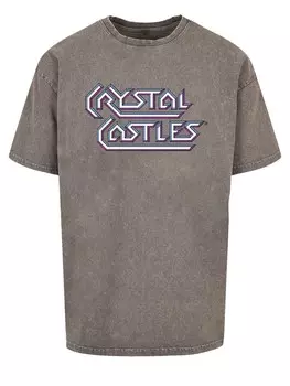 Классическая футболка F4NT4STIC Shirt Atari Crystal Castles Retro Gaming, серый