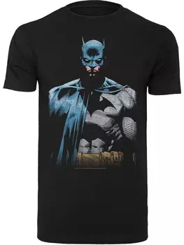 Классическая футболка F4NT4STIC Shirt Batman Close Up, черный
