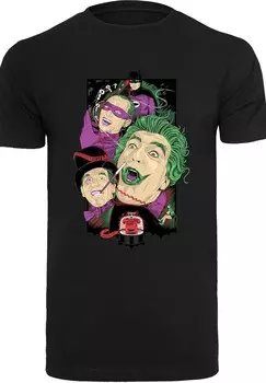 Классическая футболка F4NT4STIC Shirt Batman TV Series Rogues Gallery, черный