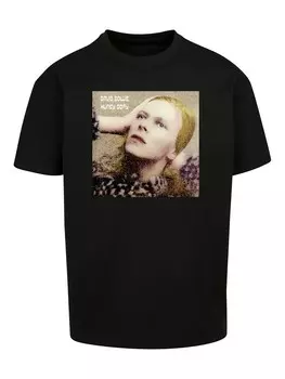 Классическая футболка F4NT4STIC Shirt David Bowie Rock Music Band Hunky Dory Album Cover, черный