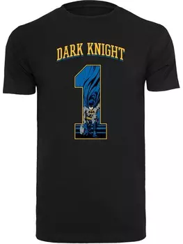 Классическая футболка F4NT4STIC Shirt DC Comics Batman Football Dark Knight, черный