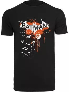 Классическая футболка F4NT4STIC Shirt DC Comics Batman Arkham Knight Halloween, черный