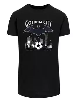 Классическая футболка F4NT4STIC Shirt DC Comics Batman Football Gotham City and Batman, черный
