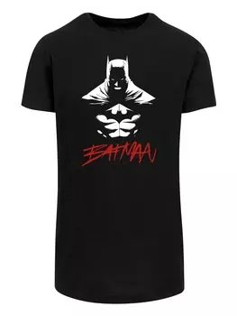 Классическая футболка F4NT4STIC Shirt DC Comics Batman Shadows, черный