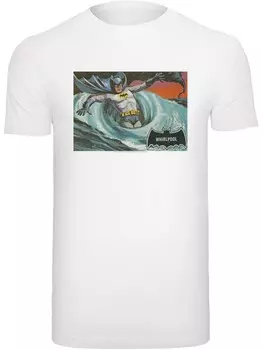 Классическая футболка F4NT4STIC Shirt DC Comics Batman TV Series Whirlpool, белый