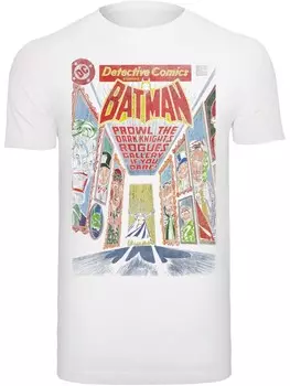 Классическая футболка F4NT4STIC Shirt DC Comics Batman Rogues Gallery Cover, белый