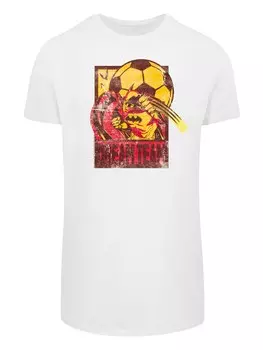 Классическая футболка F4NT4STIC Shirt DC Comics Batman Football Dream Team, белый