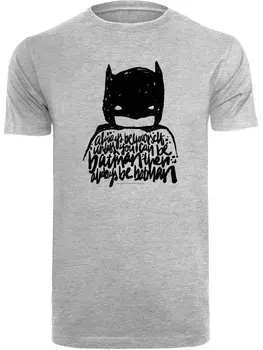 Классическая футболка F4NT4STIC Shirt DC Comics Batman Always Be Yourself, серый
