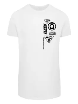 Классическая футболка F4NT4STIC Shirt DC Comics Justice League, белый