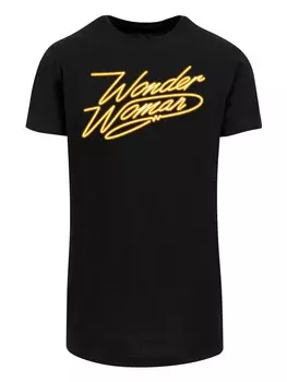 Классическая футболка F4NT4STIC Shirt DC Comics Wonder Woman 84 Neon, черный