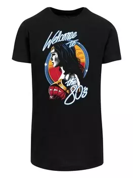 Классическая футболка F4NT4STIC Shirt DC Comics Wonder Woman 84 Welcome To The 80s, черный