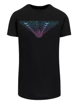 Классическая футболка F4NT4STIC Shirt DC Comics Wonder Woman 84 Repeat, черный