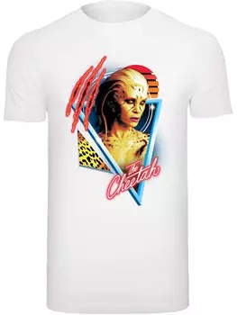 Классическая футболка F4NT4STIC Shirt DC Comics Wonder Woman 84 Retro Cheetah, белый