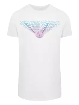 Классическая футболка F4NT4STIC Shirt DC Comics Wonder Woman 84 Repeat, белый