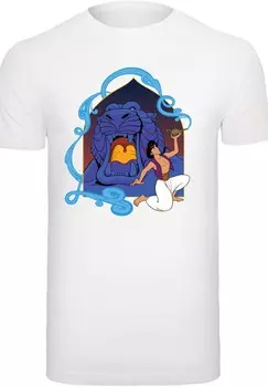 Классическая футболка F4NT4STIC Shirt Disney Aladdin Cave Of Wonders, белый