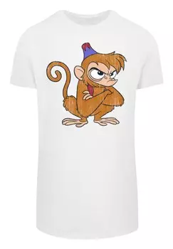 Классическая футболка F4NT4STIC Shirt Disney Aladdin Classic Angry Abu, белый