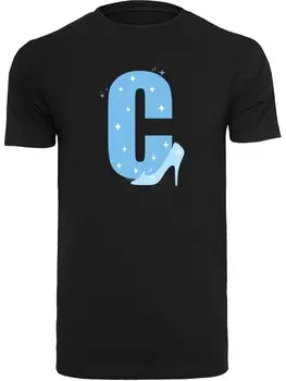 Классическая футболка F4NT4STIC Shirt Disney Alphabet C Is For Cinderella, черный