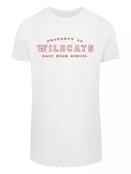 Классическая футболка F4NT4STIC Shirt Disney High School Musical The Musical Property Of Wildcats, белый