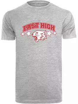 Классическая футболка F4NT4STIC Shirt Disney High School Musical The Musical Wildcat Stars, пятнистый серый