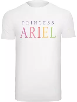 Классическая футболка F4NT4STIC Shirt Disney The Little Mermaid Ariel Graphic, белый