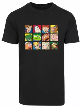 Классическая футболка F4NT4STIC Shirt Disney Toy Story Character Squares, черный