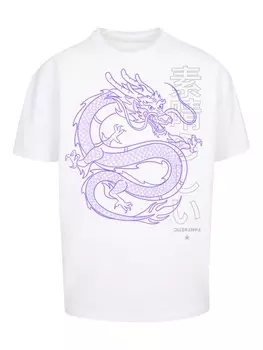 Классическая футболка F4NT4STIC Shirt Drache Japan, белый