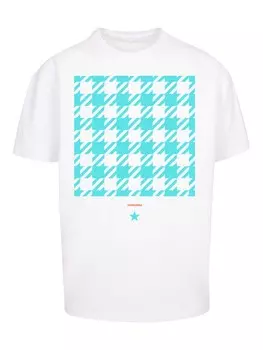 Классическая футболка F4NT4STIC Shirt Hahnentritt, белый