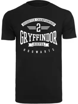 Классическая футболка F4NT4STIC Shirt Harry Potter Gryffindor Keeper, черный